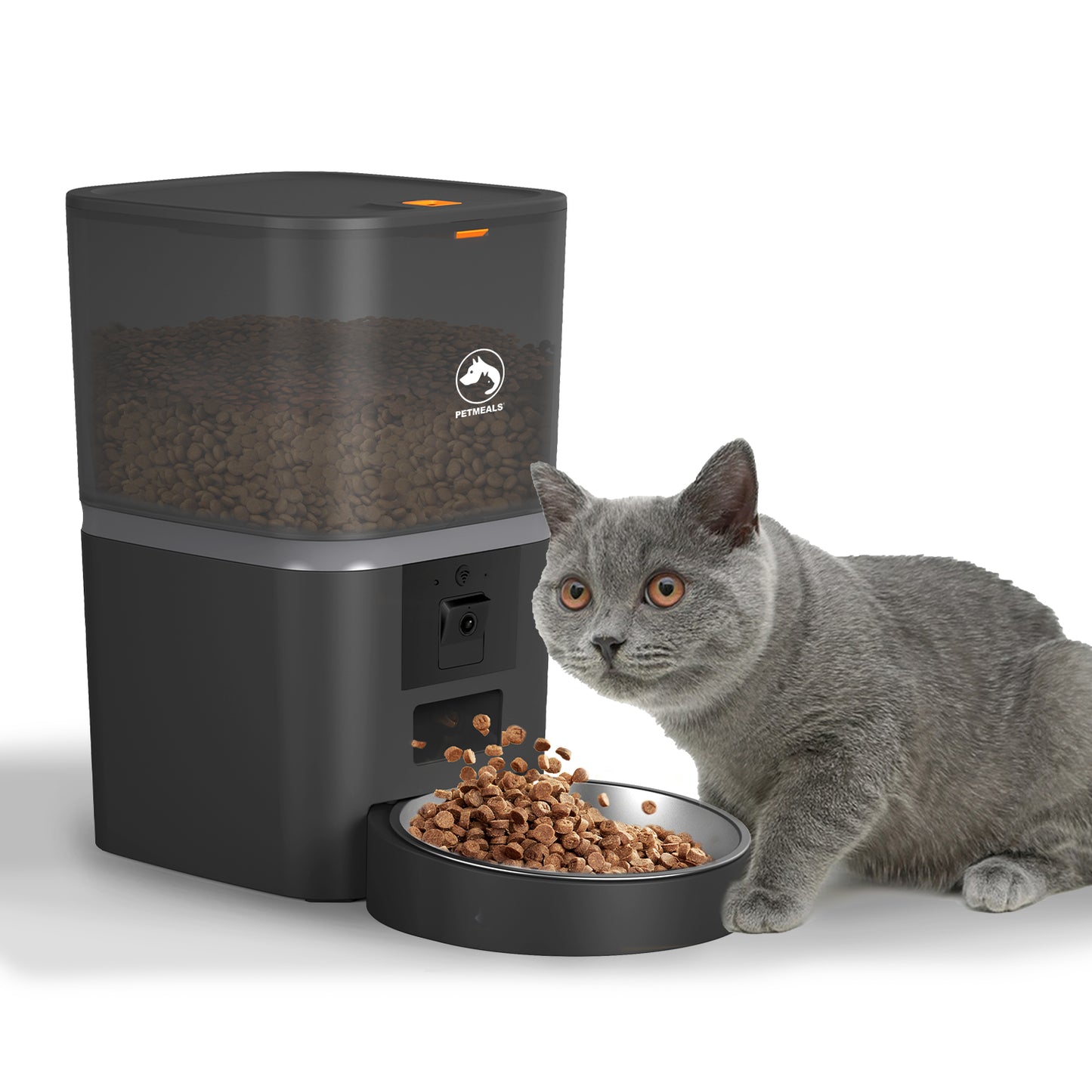 PetMeals® Automatische Voerbak - Camera - Single Bowl