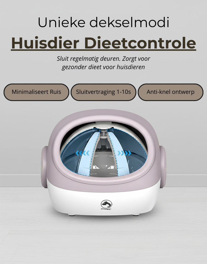 11. PetMeals® Automatische Chip Voerbak Persoonlijke voerbak voor katten (RFID)