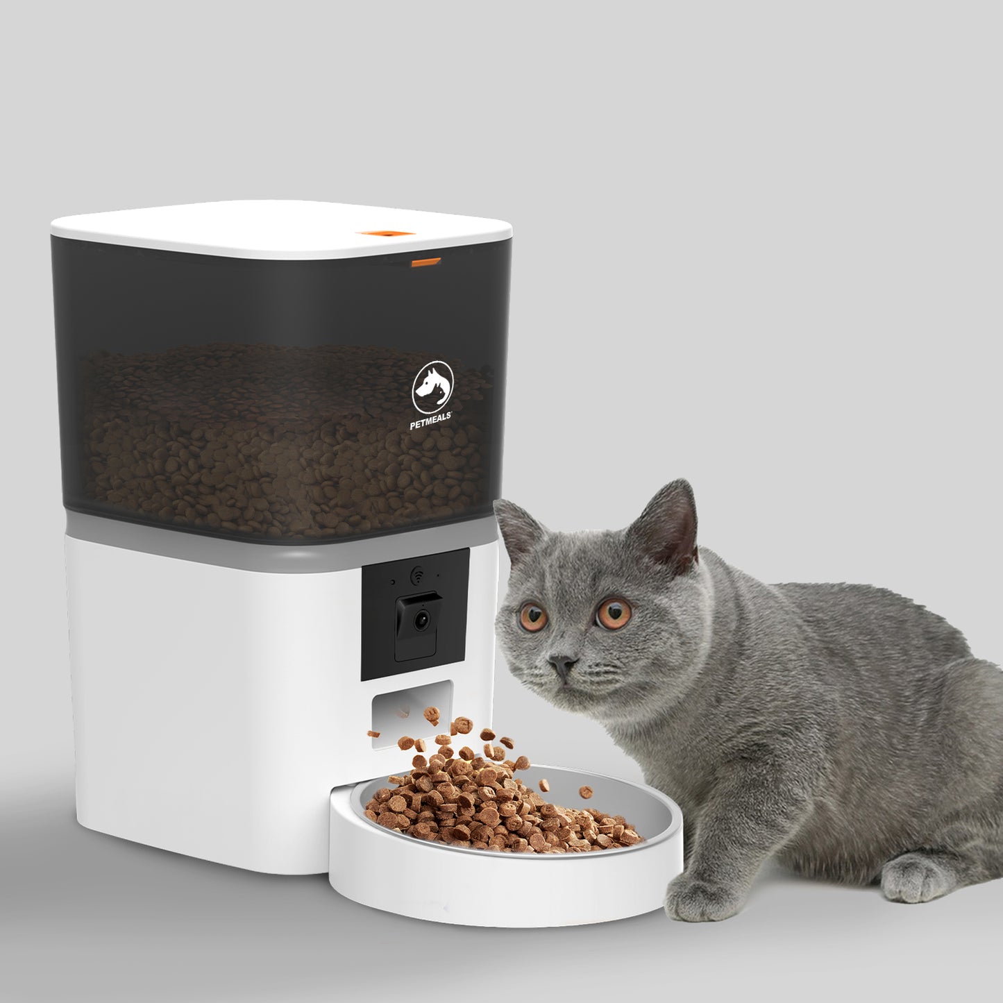 PetMeals® Automatische Voerbak - Camera - Single Bowl
