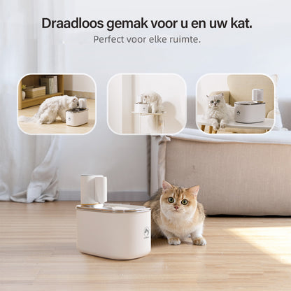 10. PetMeals® Slimme Drinkfontein met App – Altijd Vers Water voor Honden & Katten (4L)