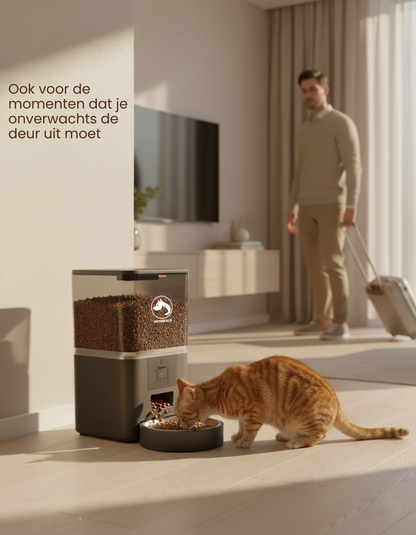 3. PetMeals® Automatische Voerbak met Camera – Enkele Voerbak voor Honden & Katten