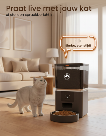 3. PetMeals® Automatische Voerbak met Camera – Enkele Voerbak voor Honden & Katten