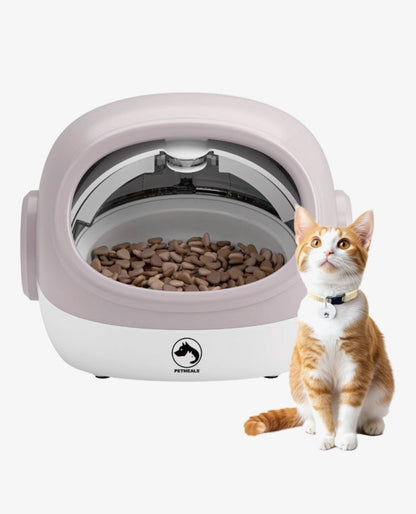 11. PetMeals® Automatische Chip Voerbak Persoonlijke voerbak voor katten (RFID)