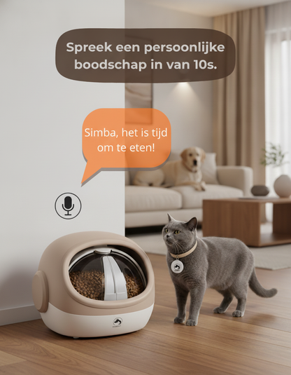 13. PetMeals® Automatische Chip Voerbak Persoonlijke voerbak voor katten (RFID)