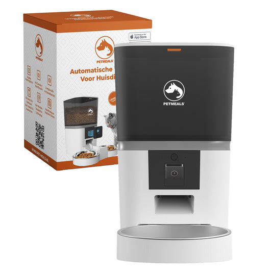 4. PetMeals® Automatische Voerbak - Camera - Single Bowl