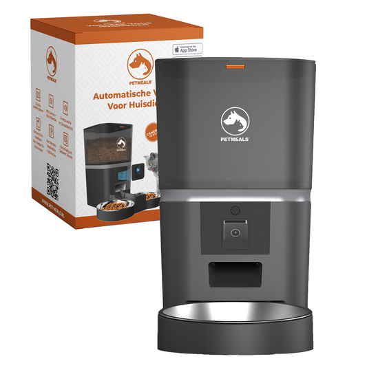 3. PetMeals® Automatische Voerbak - Camera - Single Bowl