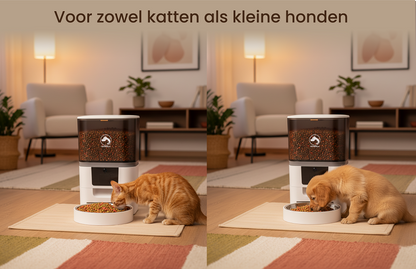8. PetMeals® Automatische Voerbak met WiFi – Enkele Voerbak voor Honden & Katten